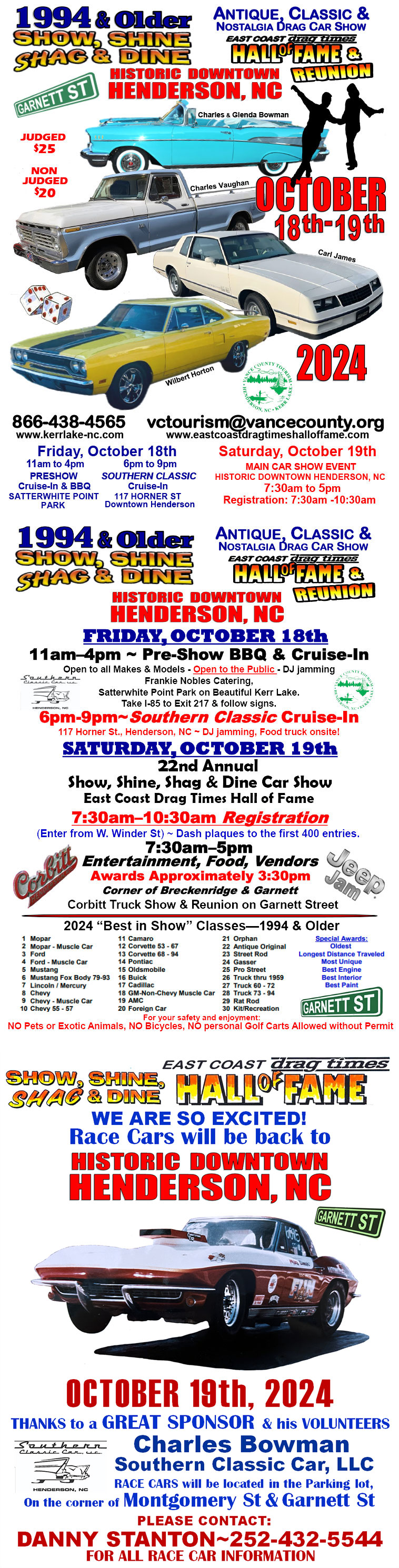 Car Show Flyer Front Side 2022